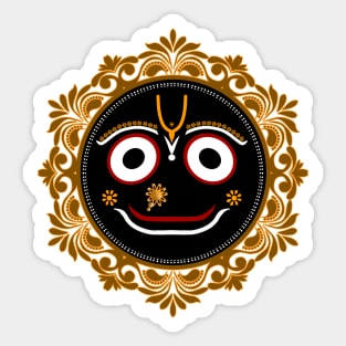 Jagannath - Lord of Universe - Puri Jagannath - Krishna - hare krishna - Hindu gods - krsna Sticker